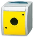 ABB Busch-Jaeger Ocean Leeg huis gat 22,5mm 1-voudig 1 module grijs Verticaal 2CKA001724A2753