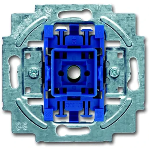 ABB Busch-Jaeger Installatieschakelaar zonder klauwen Wisselschakelaar inbouw 10AX RAL 5010 IP20 2CKA001012A1598