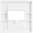 ABB Busch-Jaeger Future Solo Axcent Carat Centraalplaat TAE/USB TAE Bedieningselement Zonder label wit 2CKA001710A3162