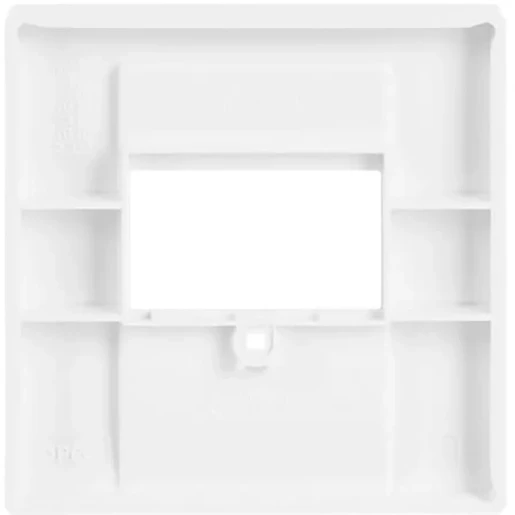 ABB Busch-Jaeger Future Solo Axcent Carat Centraalplaat TAE/USB TAE Bedieningselement Zonder label wit 2CKA001710A3162