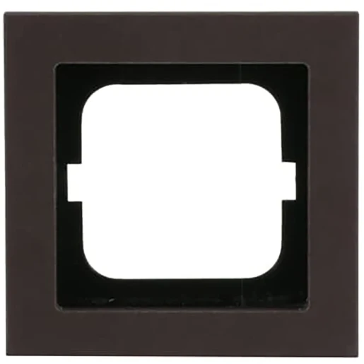 ABB Busch-Jaeger Axcent pur Afdekraam 1-voudig Horizontaal en verticaal Bruin IP20 2CKA001754A4790