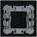 ABB Busch-Jaeger Future Axcent Carat bedieningselement wissel/kruis/puls aan / uit enkele wip zwart RAL 9005 2CKA001751A3041