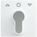 ABB Busch-Jaeger Balance Centraalplaat slot 27 USL-101 SI-B sleutel wit RAL 9010 2CKA001710A4069