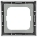 ABB Busch-Jaeger Future Afdekraam 1-voudig Horizontaal en verticaal Aluminium RAL 9006 IP20 2CKA001754A4301