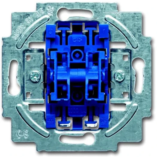 ABB Busch-Jaeger Installatieschakelaar zonder klauwen Serieschakelaar inbouw 10AX RAL 5010 IP20 2CKA001012A1606