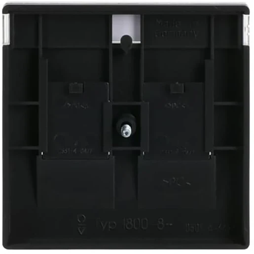 ABB Busch-Jaeger Future Centraalplaat Jack plug Centraalplaat 2 connectoren Met label zwart 2CKA001710A3910