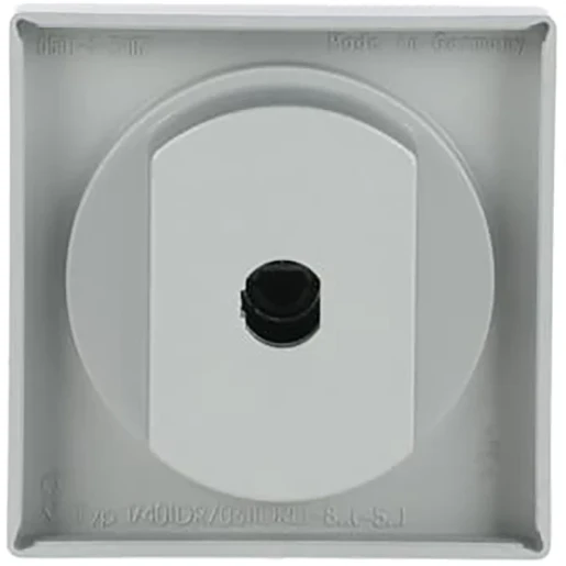 ABB Busch-Jaeger Future Centraalplaat knevelgreep aluminium RAL 9006 2CKA001710A3661