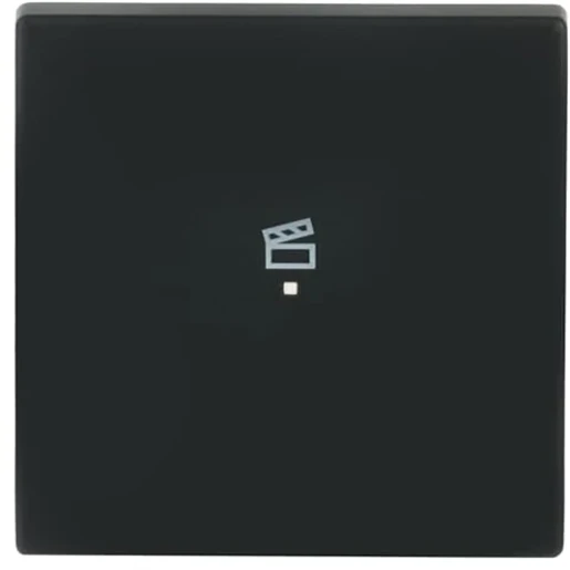 ABB Busch-Jaeger F@home bedieningswip scene aan / uit enkele wip zwart RAL 9005 2CKA006220A0501