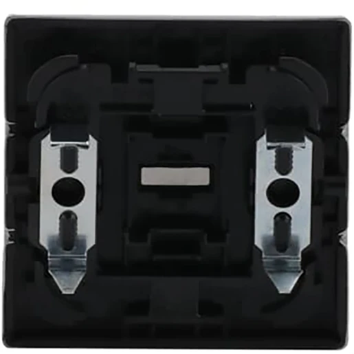 ABB Busch-Jaeger bedieningselement wip pulsdrukker aan / uit enkele wip RVS 2CKA001751A3191