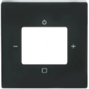 ABB Busch-Jaeger Future Axcent Carat Centraalplaat digitale radio antraciet RAL 7021 2CKA008200A0248