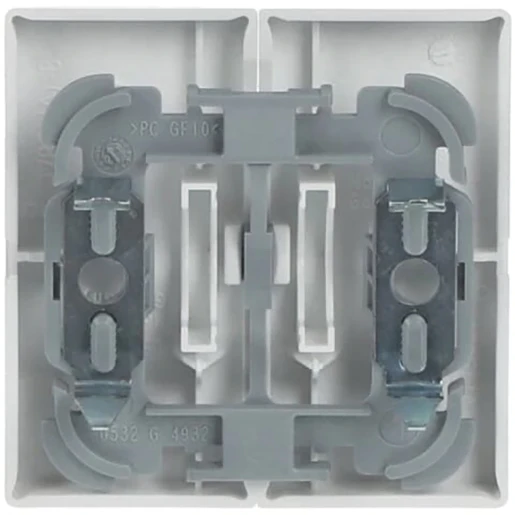 ABB Busch-Jaeger Future Solo Axcent Carat Bedieningselement tweedelige wip wit RAL 9016 2CKA001751A2756