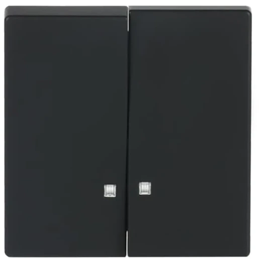 ABB Busch-Jaeger Future bedieningselement aan / uit tweedelige wip zwart RAL 9005 2CKA001751A3136