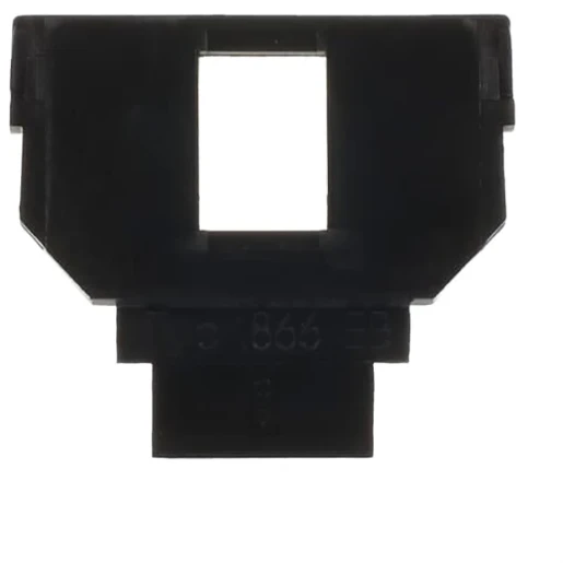 ABB Busch-Jaeger Balance SI Solo carat Alpha Im Inzetplaat 216000-2/216005-4 Modular-Jack Basiselement 1 connector Zonder label antraciet 2CKA001764A0174