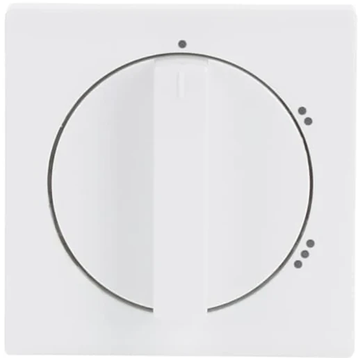 ABB Busch-Jaeger Future Solo Axcent Carat Centraalplaat 2710/1U knevelgreep wit RAL 9016 2CKA001710A3651