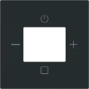 ABB Busch-Jaeger Art linear Centraalplaat Busch-radio DAB+ zwart 2CKA008200A0288