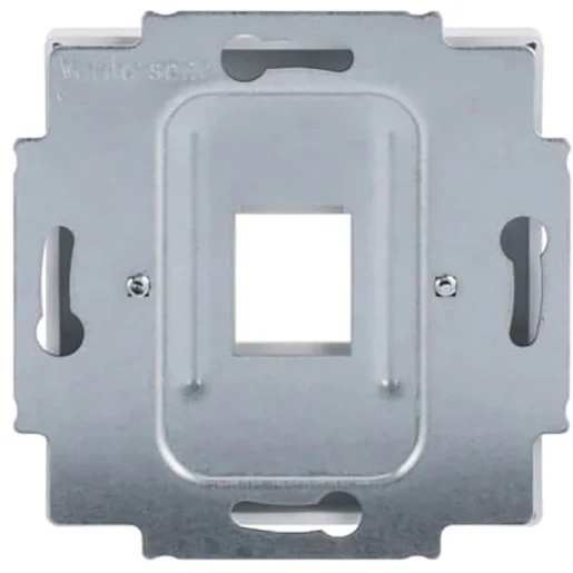 ABB Busch-Jaeger Future Centraalplaat 1 x MJ Modular-Jack Basiselement met centrale afdekplaat 1 connector Zonder label wit 2CKA001753A0405