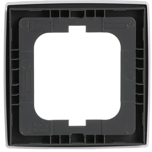 ABB Busch-Jaeger Solo Afdekraam 1-voudig Horizontaal en verticaal Wit RAL 9016 IP20 2CKA001754A4109