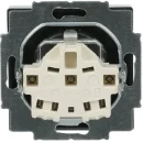 ABB Busch-Jaeger Future Axcent Carat wandcontactdoos centraalplaat inbouw 16A 250V RA KV Glanzend antraciet RAL 7021 IP20 2CKA002013A5265
