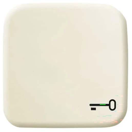 ABB Busch-Jaeger SI bedieningselement pulsdrukker aan / uit enkele wip beige RAL 1013 2CKA001731A0298