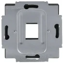 ABB Busch-Jaeger Future Centraalplaat 1 x MJ Modular-Jack Basiselement met centrale afdekplaat 1 connector Zonder label zwart 2CKA001753A0406