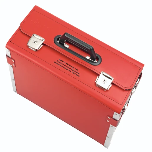 Cimco Gereedschapskoffer rood 210x460x340mm 170078