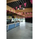 SLV Medo led pendelarmatuur 3000K 42W 900x900mm dimbaar zwart IP20 1008593