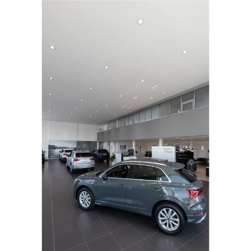 SLV Numinos L inbouwframe armatuur rond wit 175x175x210mm Ø175mm Staal 1006148