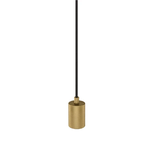 SLV Fitu E27 pendelarmatuur 15W 45x45mm goud IP20 1010421
