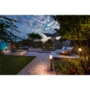 SLV M-Pol Bevestiging bolderarmatuurbuis Aluminium 124x124x534mm Ø124mm Antraciet 1006380