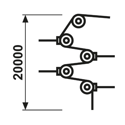Jung Katrolset voor miva-set