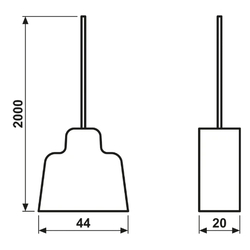 Jung NaV Bedieningselement trekkoord rood RAL 3003 ZS-34KO5S