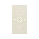 Jung AP 600 Bodemplaat schakelmateriaal 2-voudig Horizontaal en verticaal Glanzend wit RAL 1013 328-676