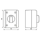 Jung Timer WG800 120 min. met onderkast