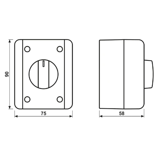 Jung Timer WG800 120 min. met onderkast