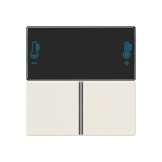 Jung AS range rcd-compact tastafdekking knx wit RAL 1013 A4093TSA
