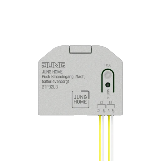 Jung HOME Puck binaire ingang 2-voudig batterijgevoed