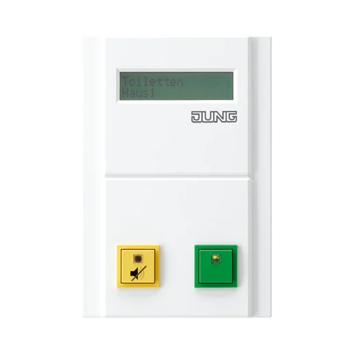 Jung miva dienstkamer terminal 20 oproepen signaleringsset 100x148mm wit NRSDZT20WW