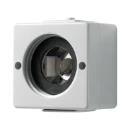 Jung WG 600 Lichtsignaal (zonder lens) Basiselement 230V opbouw grijs IP44 637-14W