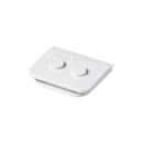 Jung WG 800 Leiding- kabelinvoerhulpstuk grijs RAL 7035 894