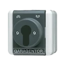 Jung WG 800 Jaloezieschakelaar Sleutel 1P IP44 833.18W