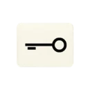 Jung inzetststuk contactdoos /ls/wg600/ap sleutel Symbool 