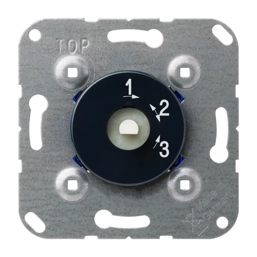 Jung 3-stappenschakelaar zonder nulstand inbouw Schakeling 2 - 1 - 3 16A 250V 1101-3
