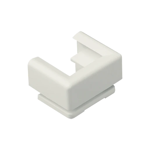 Jung NaV kanaalinvoerstuk kabelkanaal wit RAL 1013 12