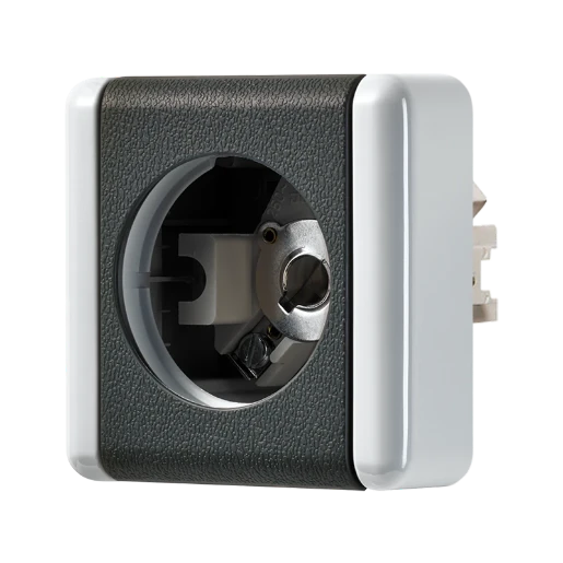 Jung WG 800 lichtsignaal zonder onderkast Basiselement 230V opbouw grijs IP44 837-10