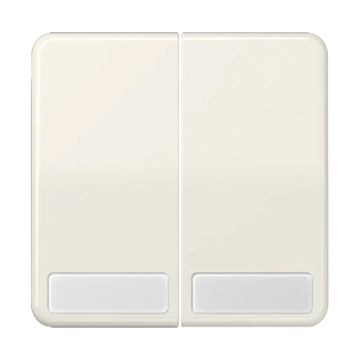 Jung CD range schakelwip cd500 tweedelige wip wit RAL 1013 CD595NA