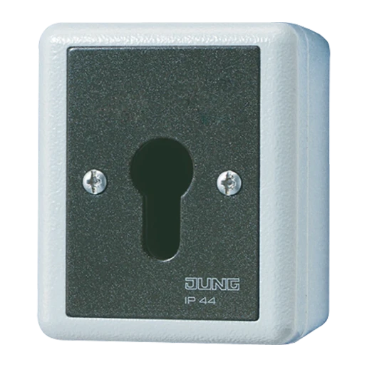 Jung WG 800 Jaloezieschakelaar Sleutel 1P IP44 833.18G