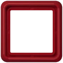 Jung CD range afdekraam wu500 1-voudig Horizontaal en verticaal Rood RAL 3003 IP21 CD581WURT