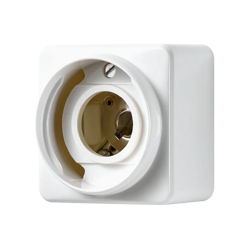 Jung AP 600 Lichtsignaaleenheid Basiselement 230V opbouw wit 637-14AWW