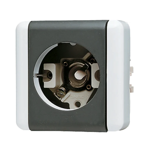 Jung WG 800 Lichtsignaaleenheid Basiselement 230V opbouw grijs IP44 837-14