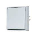 Jung WG 600 wipschakelaar zonder onderkast Tweepolige schakelaar opbouw grijs IP44 602E